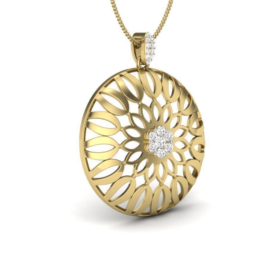 Women pendant 3dm render detail 3D print model 3D print model_3