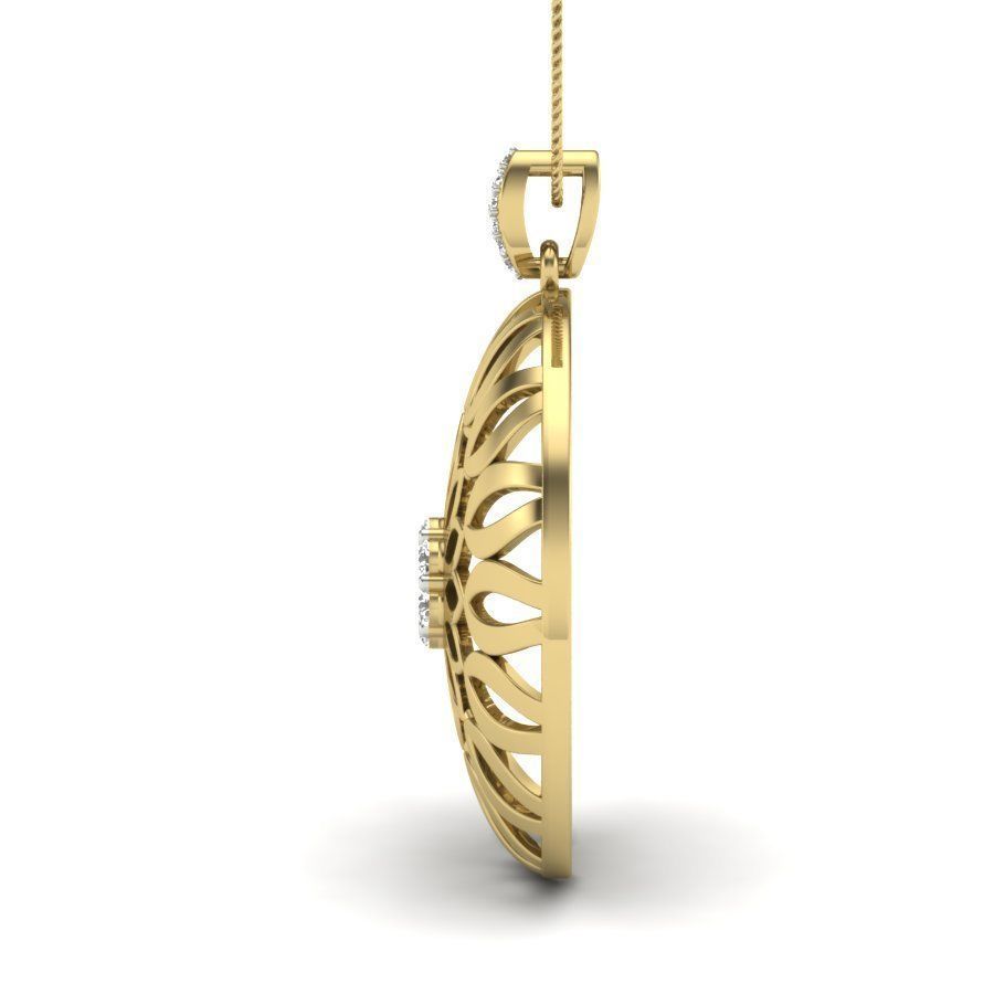 Women pendant 3dm render detail 3D print model 3D print model_5