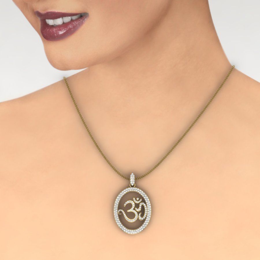 Spiritual pendant 3dm render detail 3D print model 3D print model_2