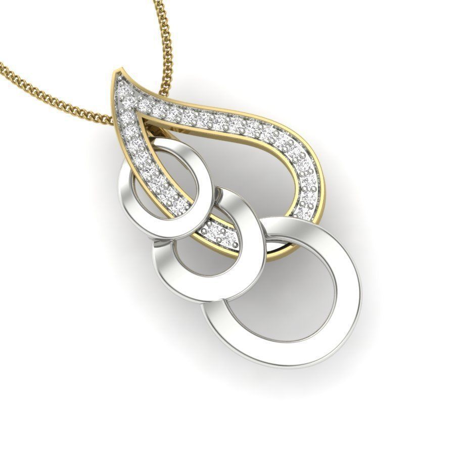 Women pendant 3dm render detail 3D print model 3D print model_4