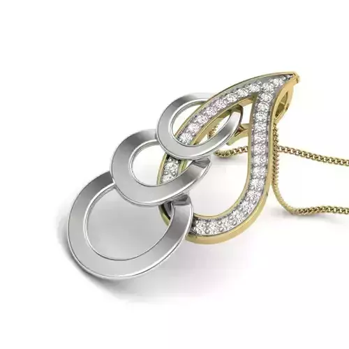 Women pendant 3dm render detail 3D print model