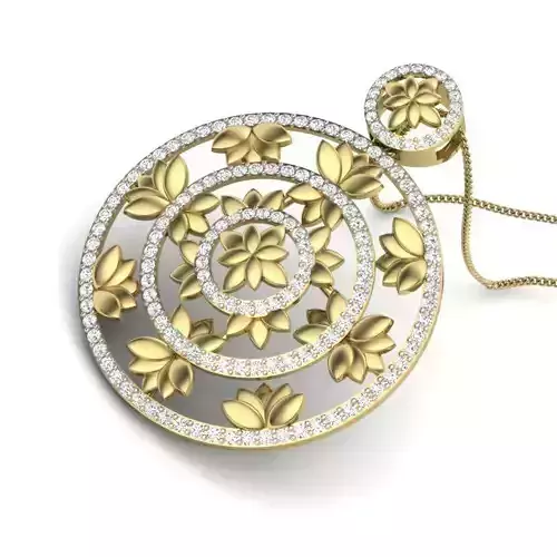 Women pendant 3dm render detail 3D print model