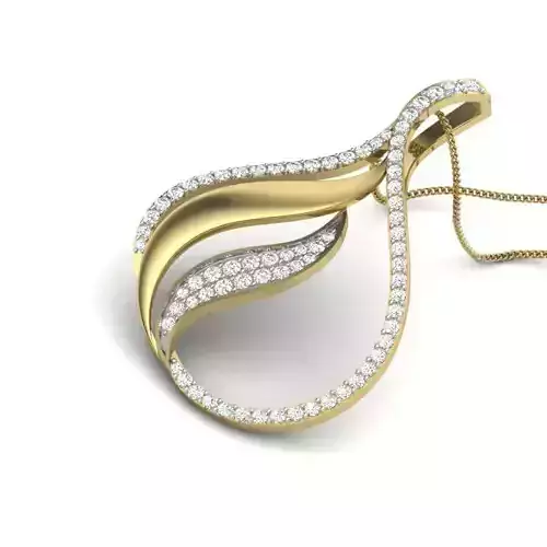 Women pendant 3dm render detail 3D print model