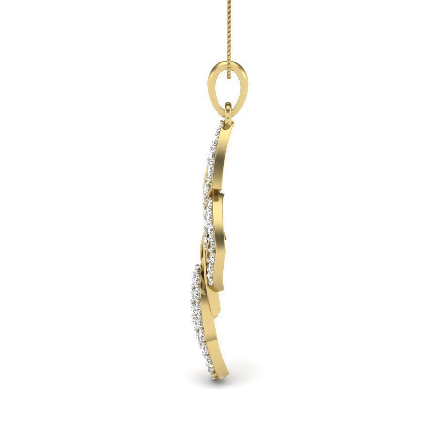 Women pendant 3dm render detail 3D print model 3D print model_5