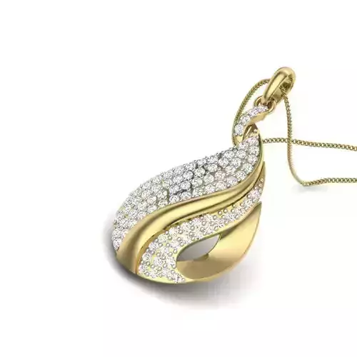 Women pendant 3dm render detail 3D print model