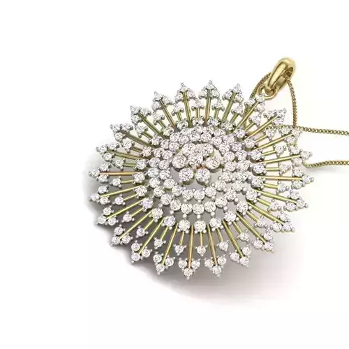 Women pendant 3dm render detail 3D print model