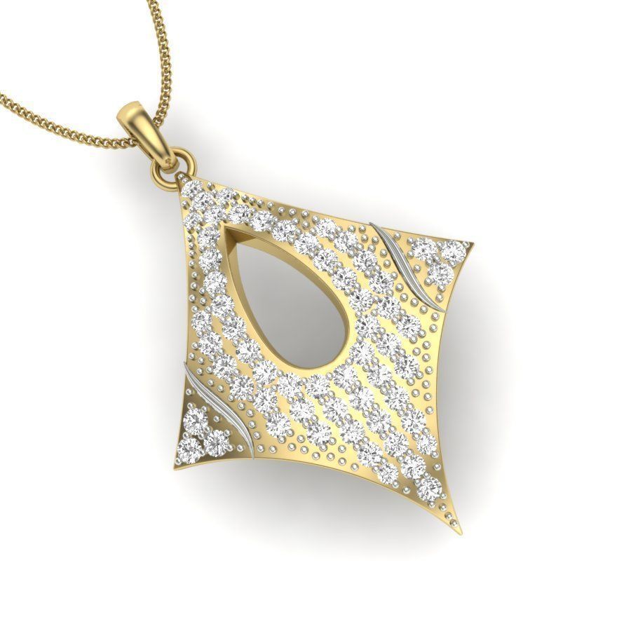 Women pendant 3dm render detail 3D print model 3D print model_4