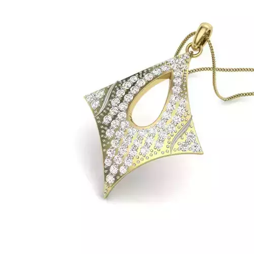 Women pendant 3dm render detail 3D print model