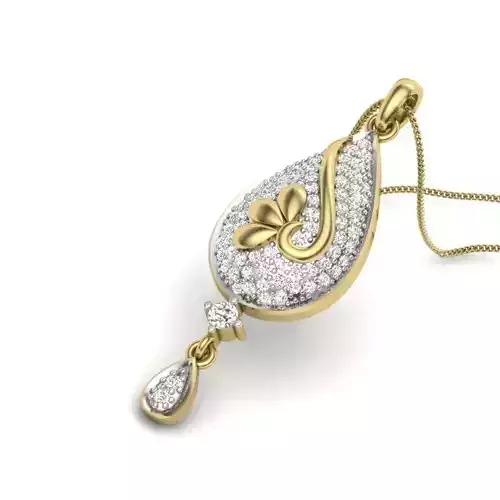 Women pendant 3dm render detail 3D print model