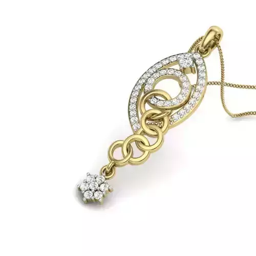 Women pendant 3dm render detail 3D print model