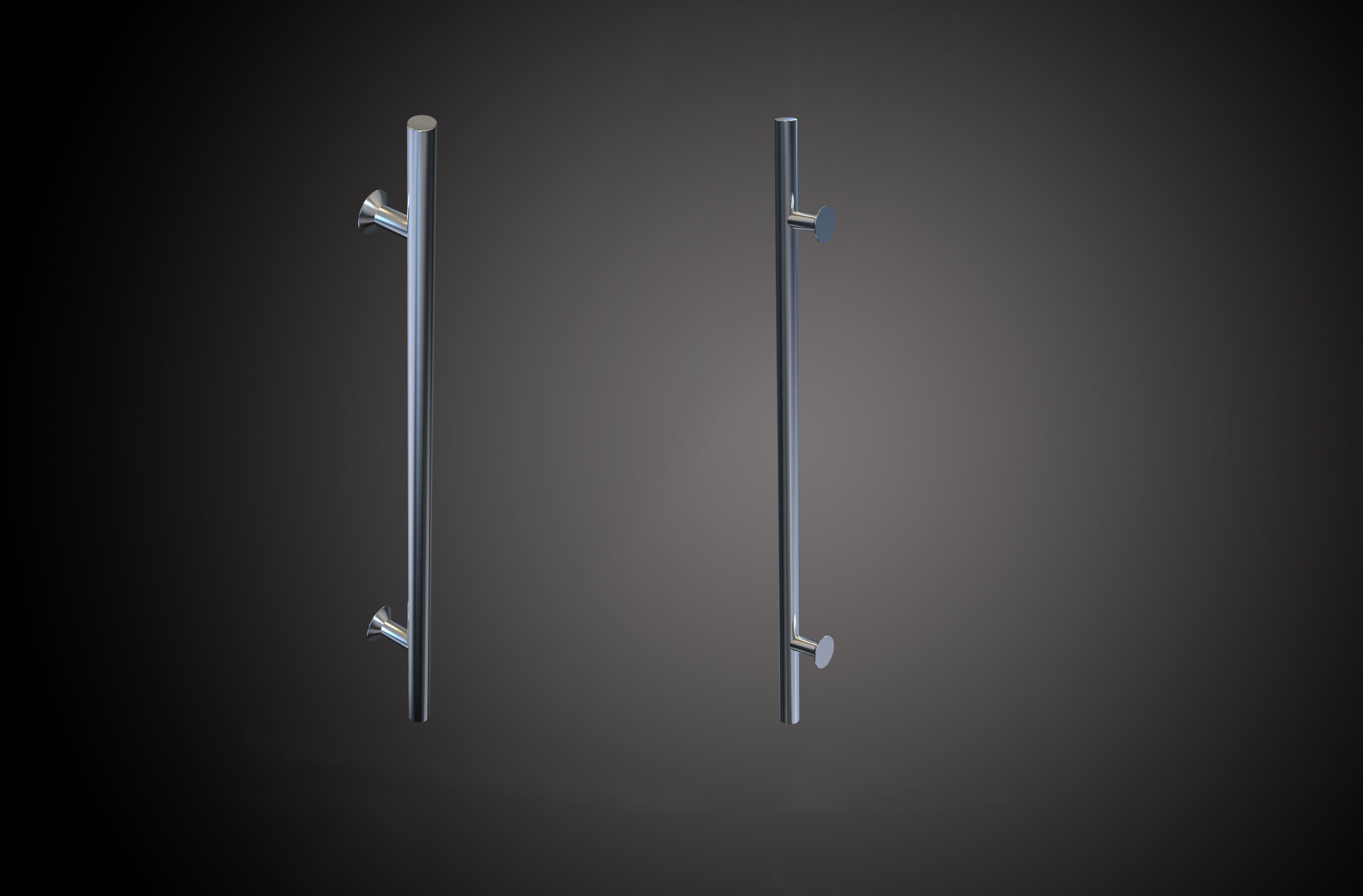 Glass Door 3D model_9