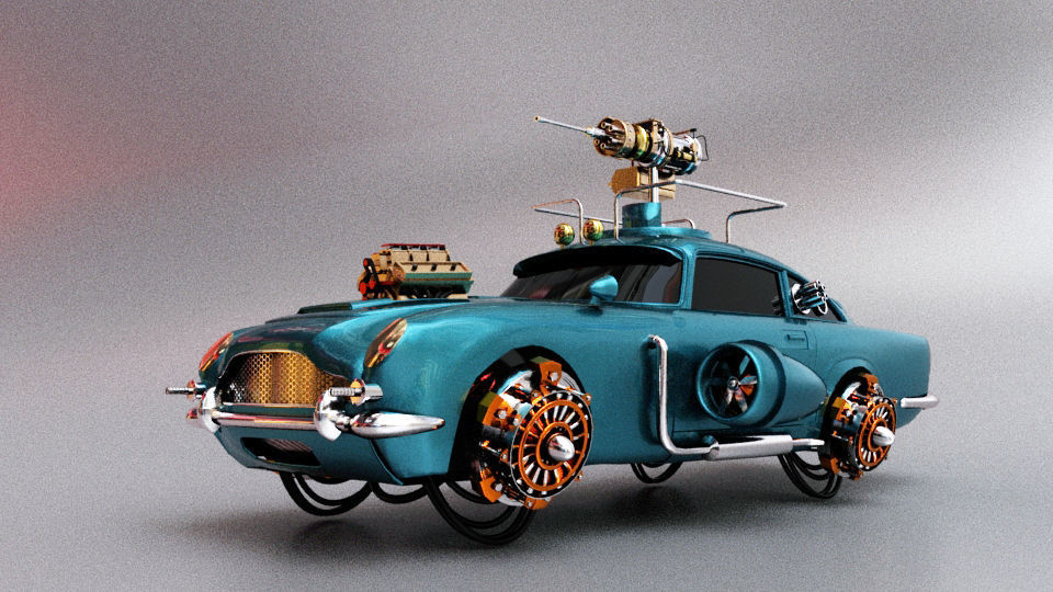 Spaceship Concept 3D model_4