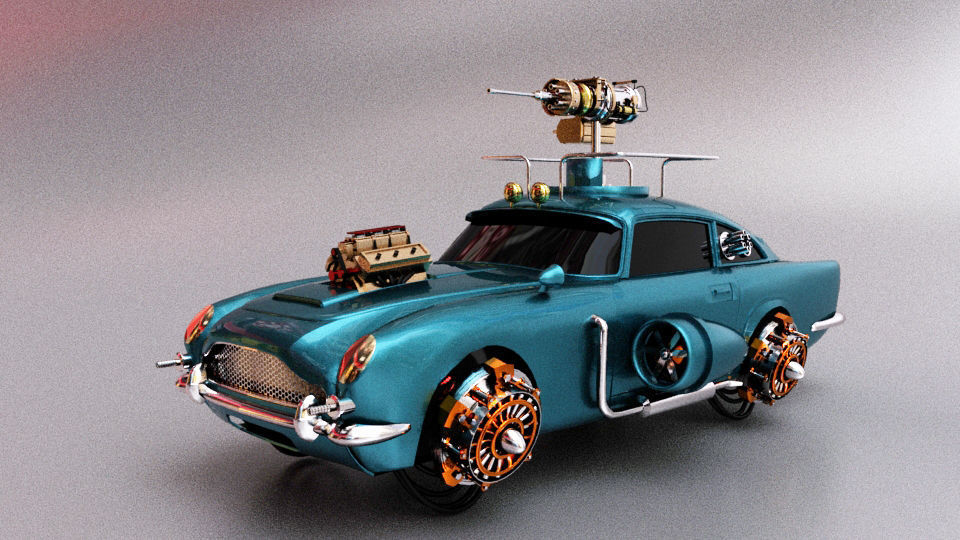 Spaceship Concept 3D model_3