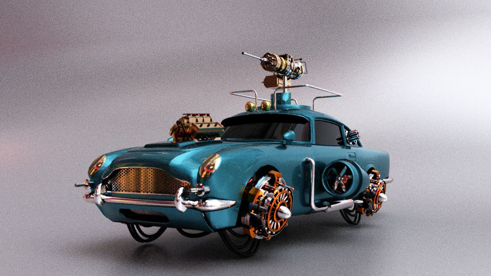 Spaceship Concept 3D model_5