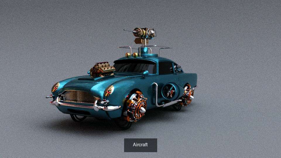 Spaceship Concept 3D Model Collection_4