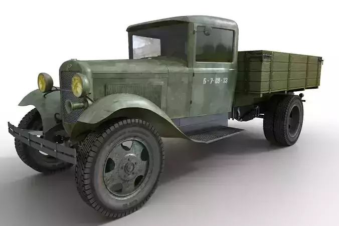 GAZ-AA wwii military truck