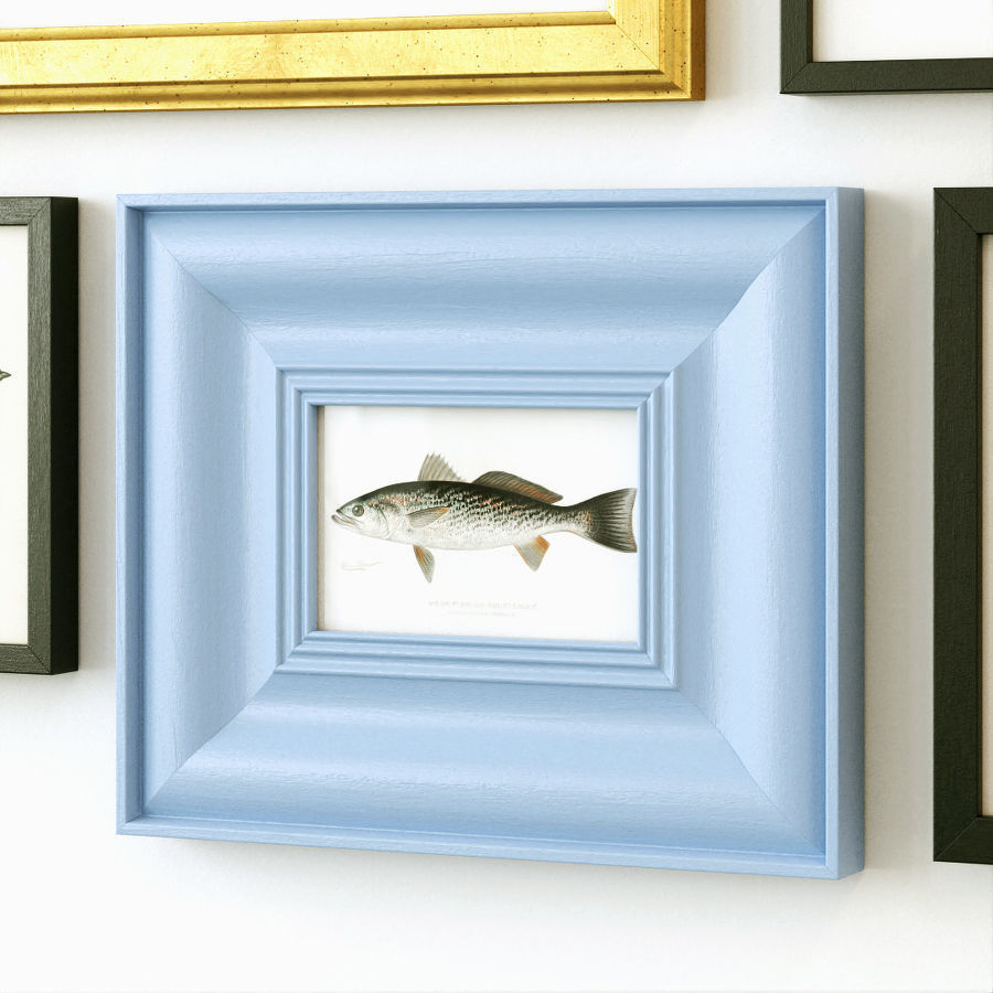 Vintage gallery wall 3D model_4