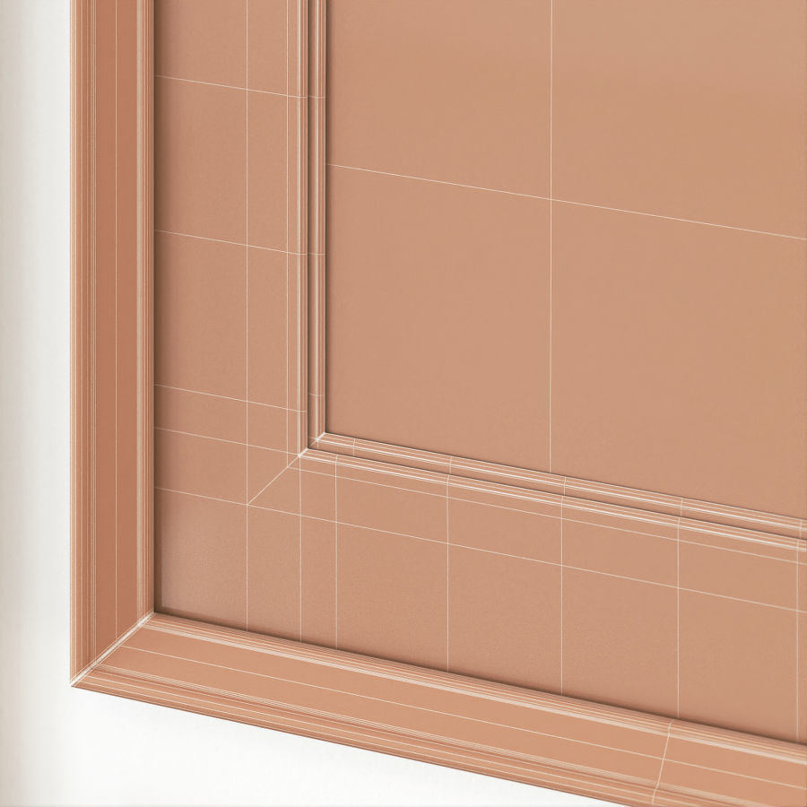 Vintage gallery wall 3D model_19