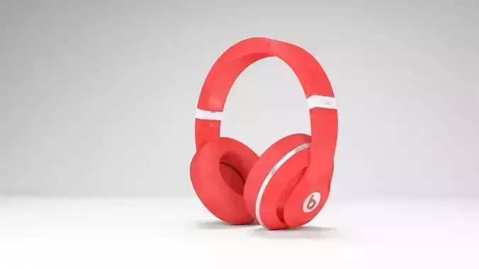 Beats Studio headphone 3D Model