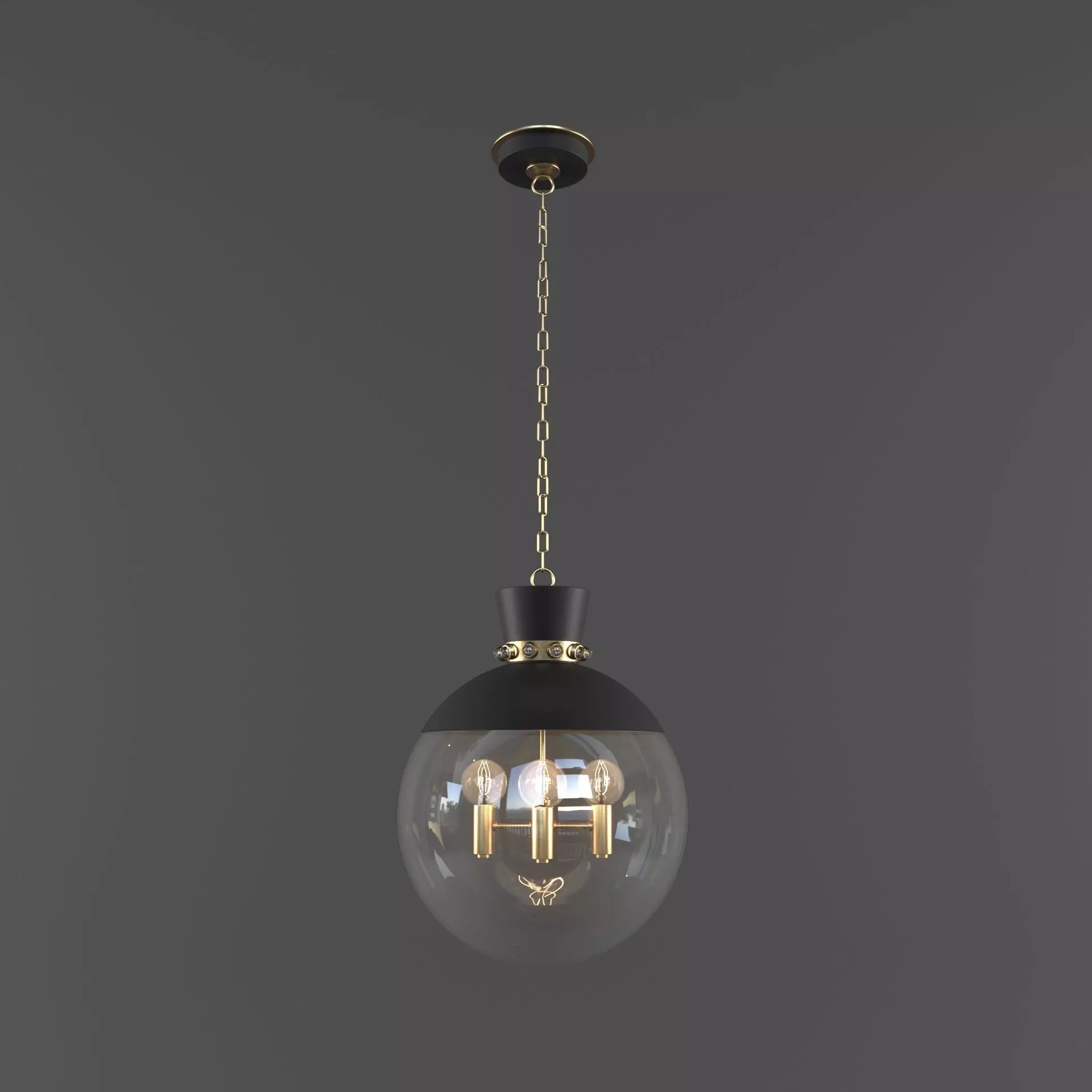Circa Lighting-Lucia Large Pendant  3D model_0