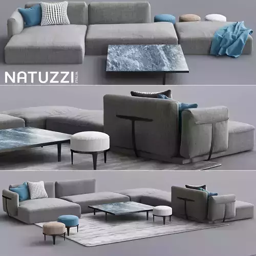 Natuzzi Sofa Herman