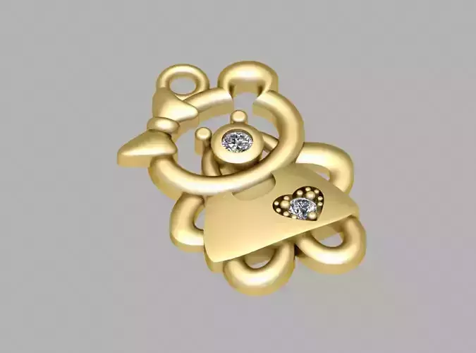 bear logo jewerly