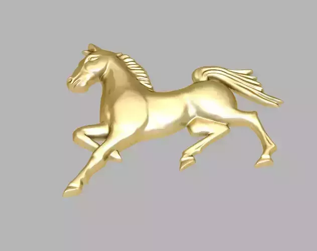 horse jewelry gold