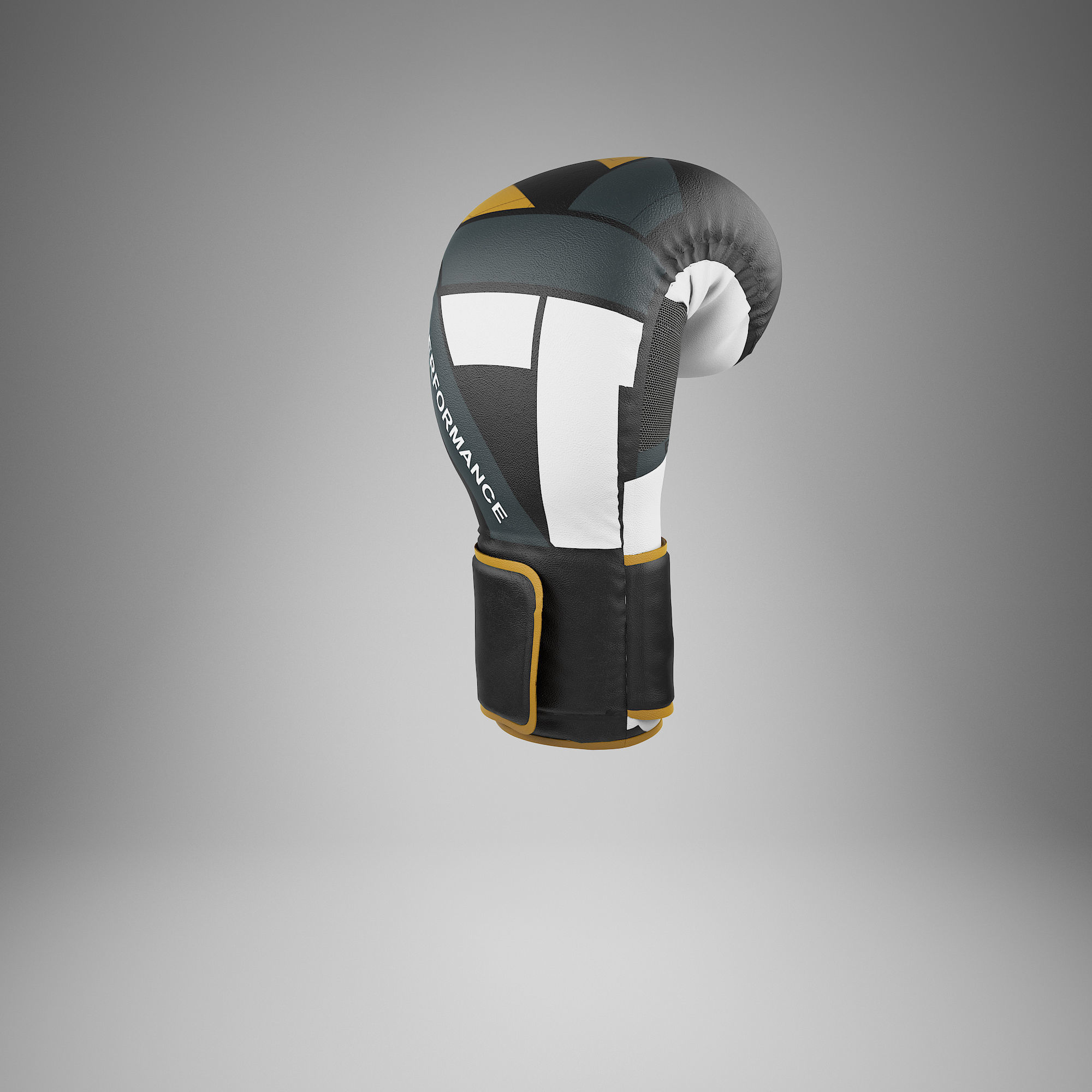 Boxing Gloves 3D model_2