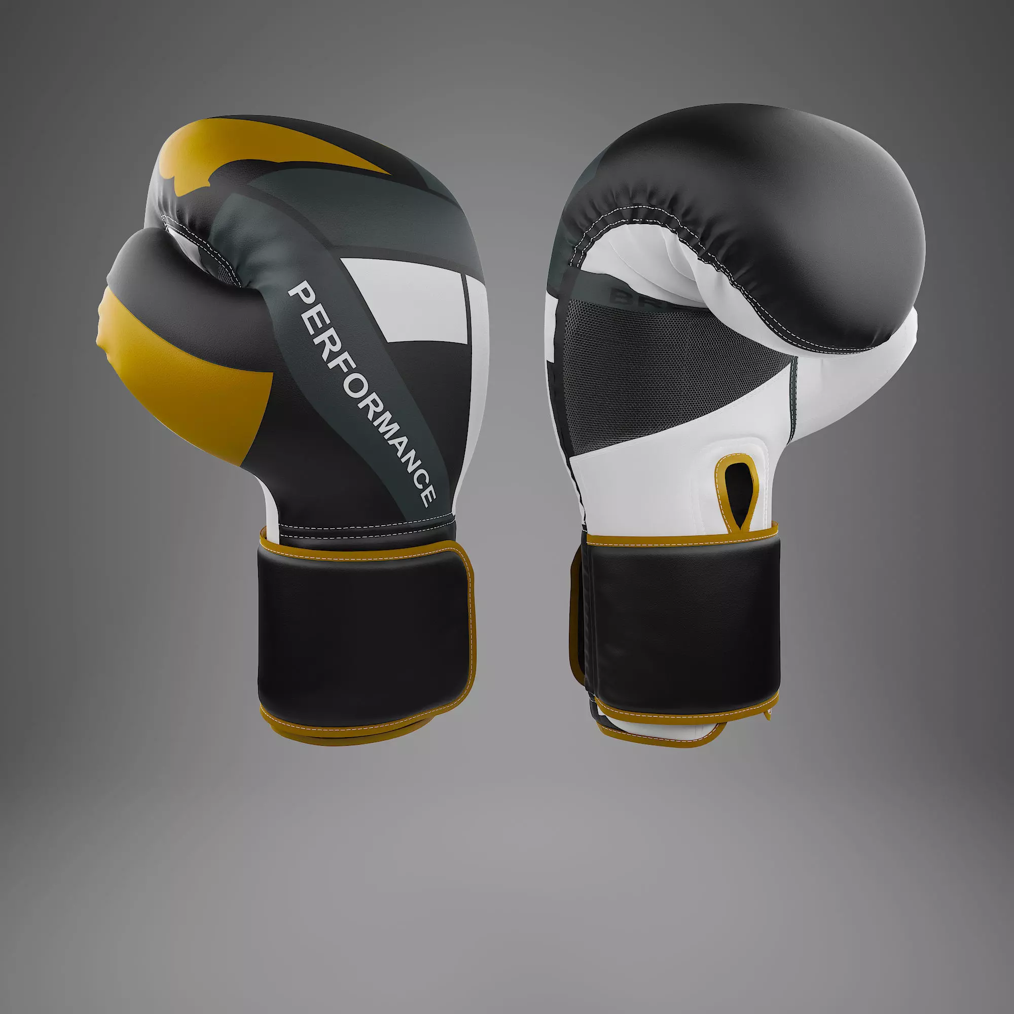 Boxing Gloves 3D model_0