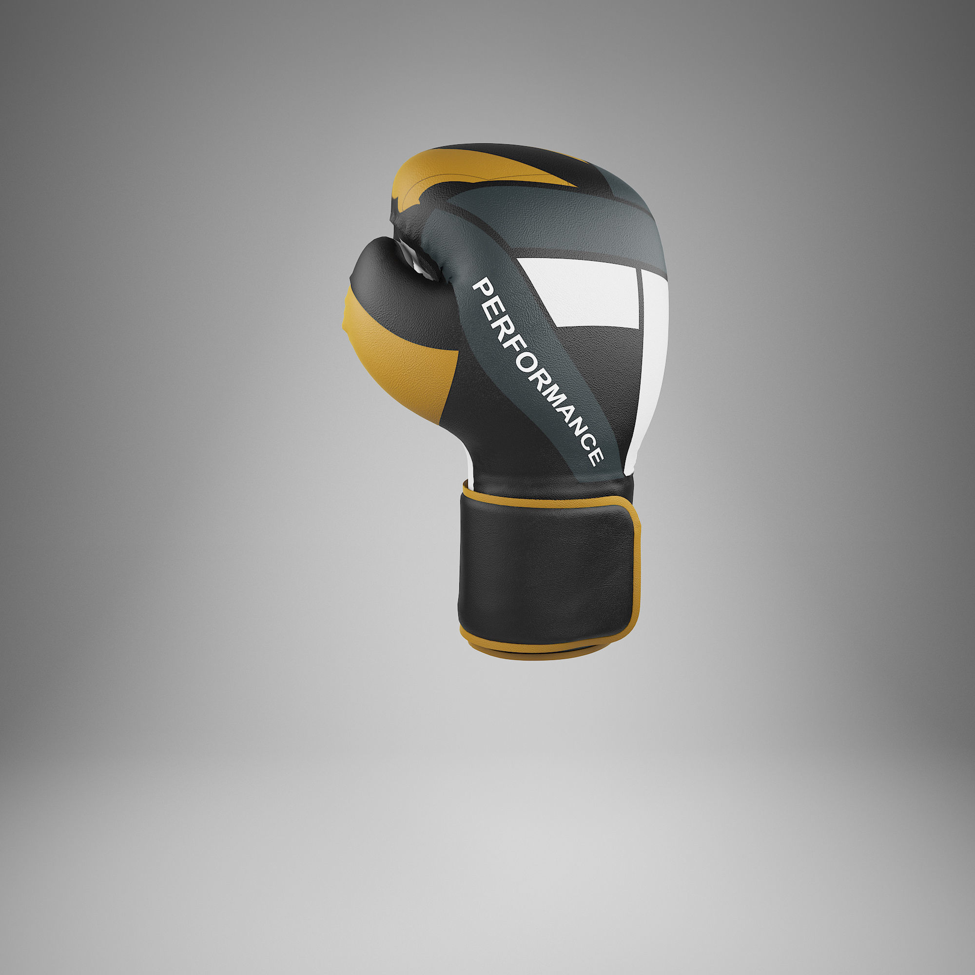 Boxing Gloves 3D model_1