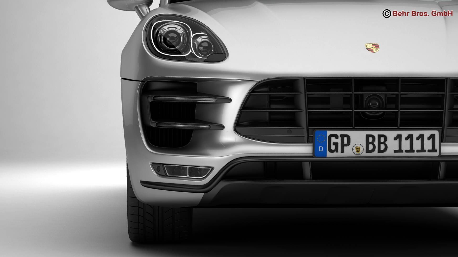 Porsche Macan Turbo 2015 3D model_7