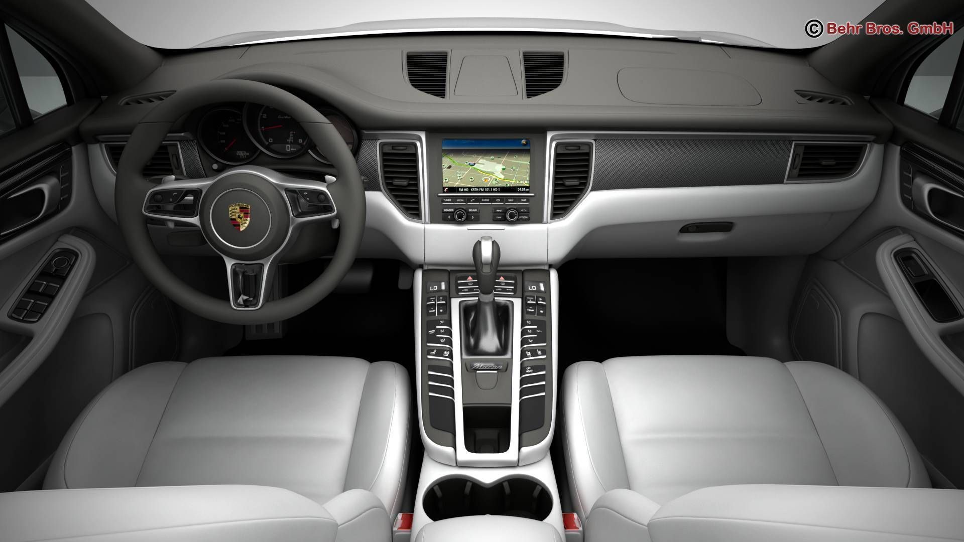 Porsche Macan Turbo 2015 3D model_13