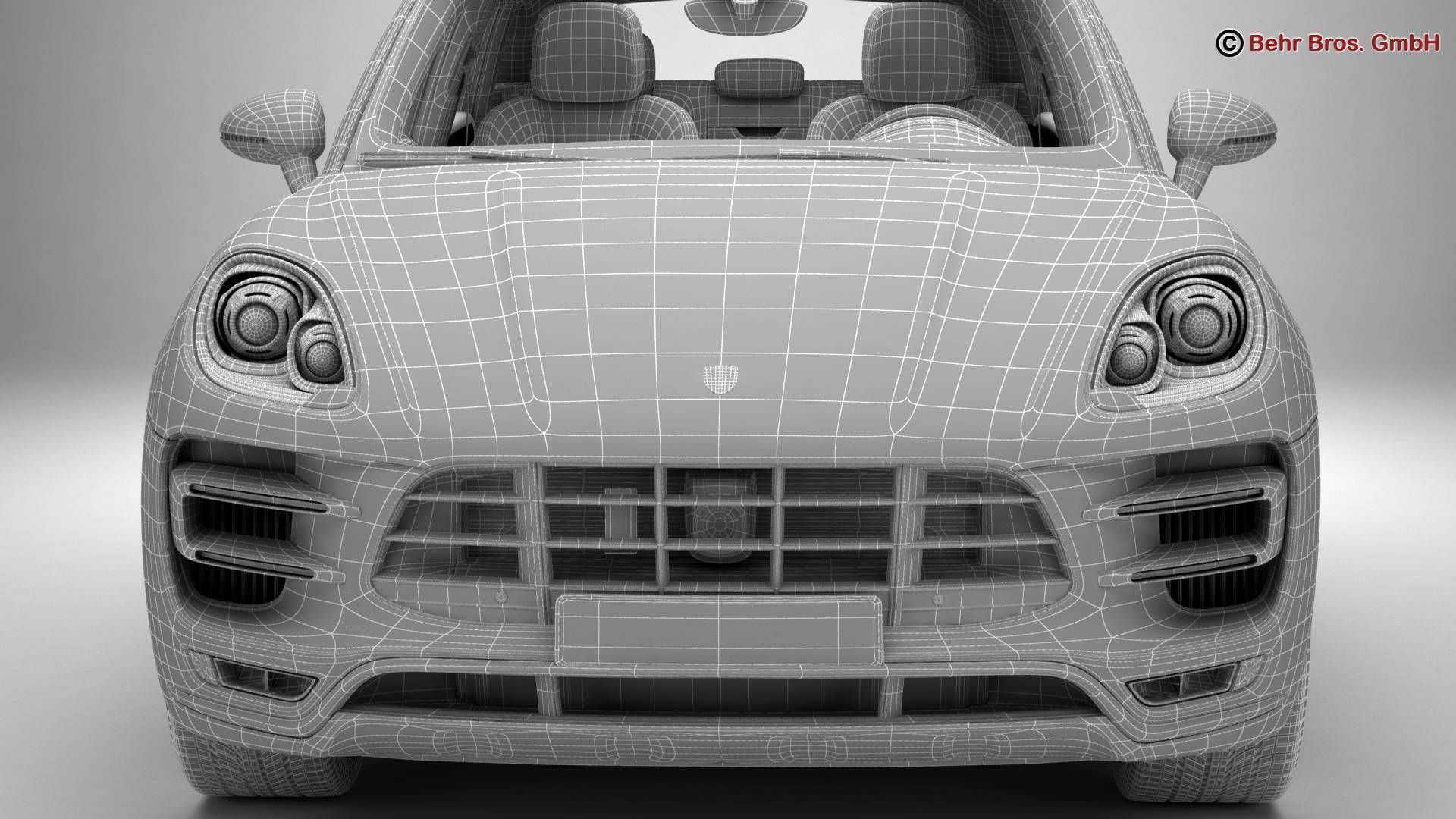 Porsche Macan Turbo 2015 3D model_20