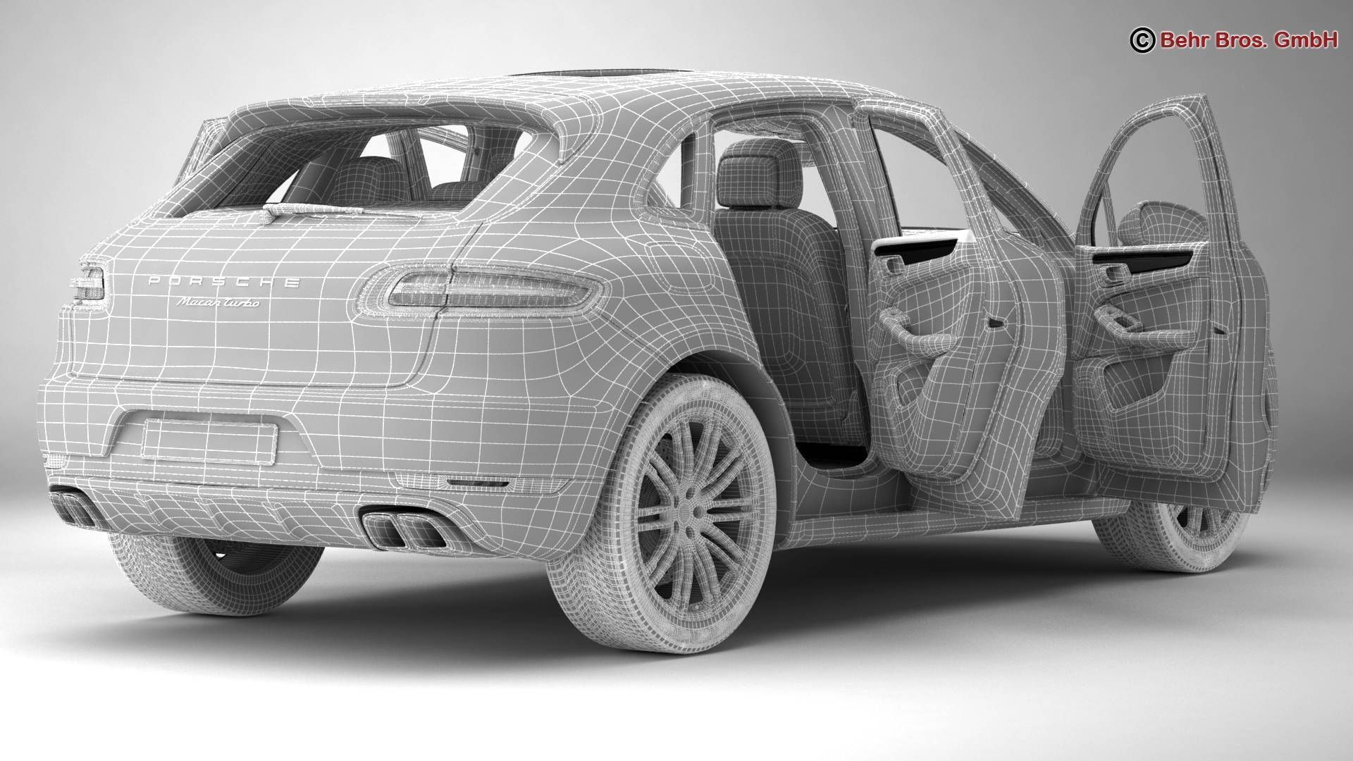 Porsche Macan Turbo 2015 3D model_18