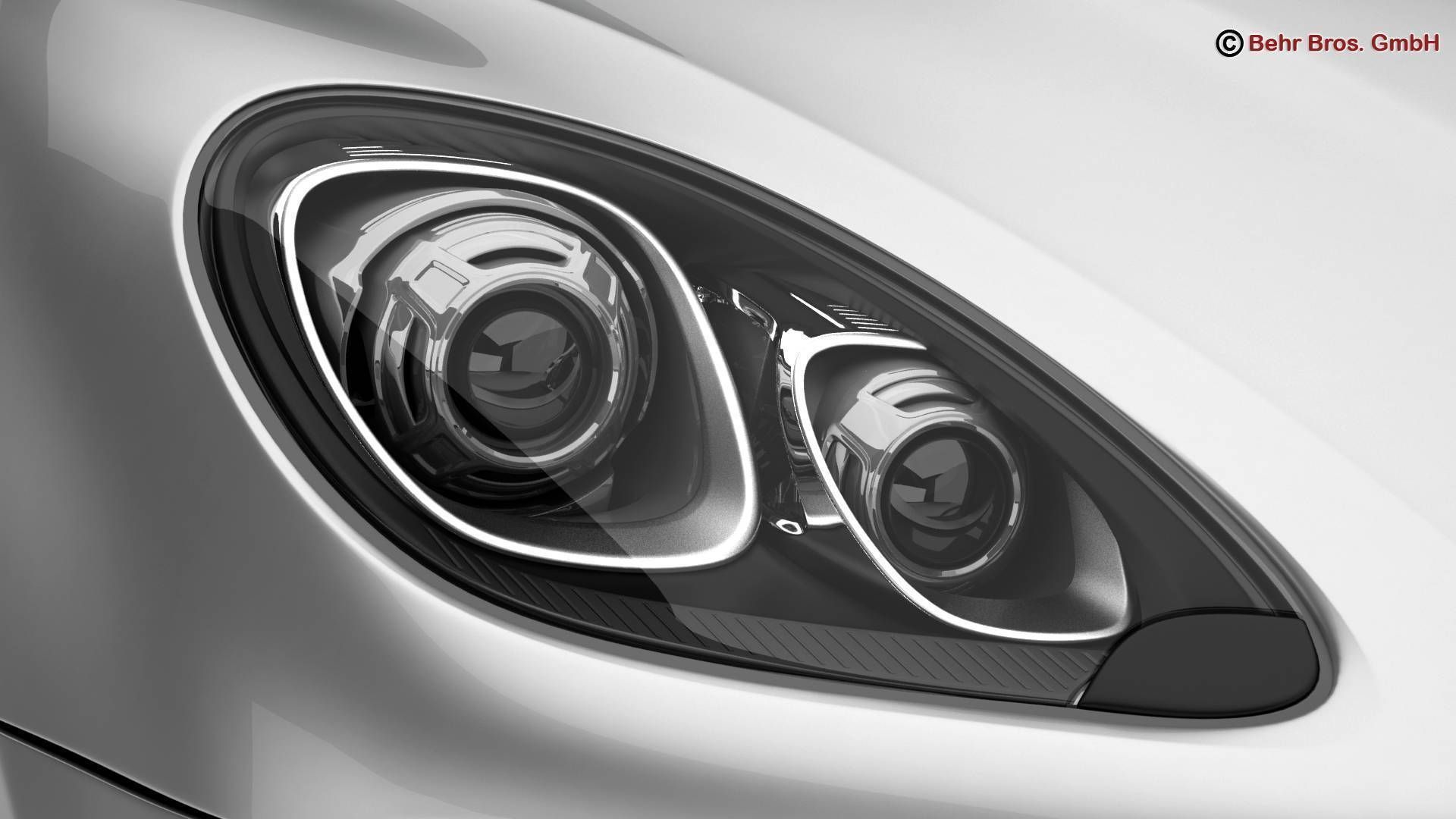 Porsche Macan Turbo 2015 3D model_9