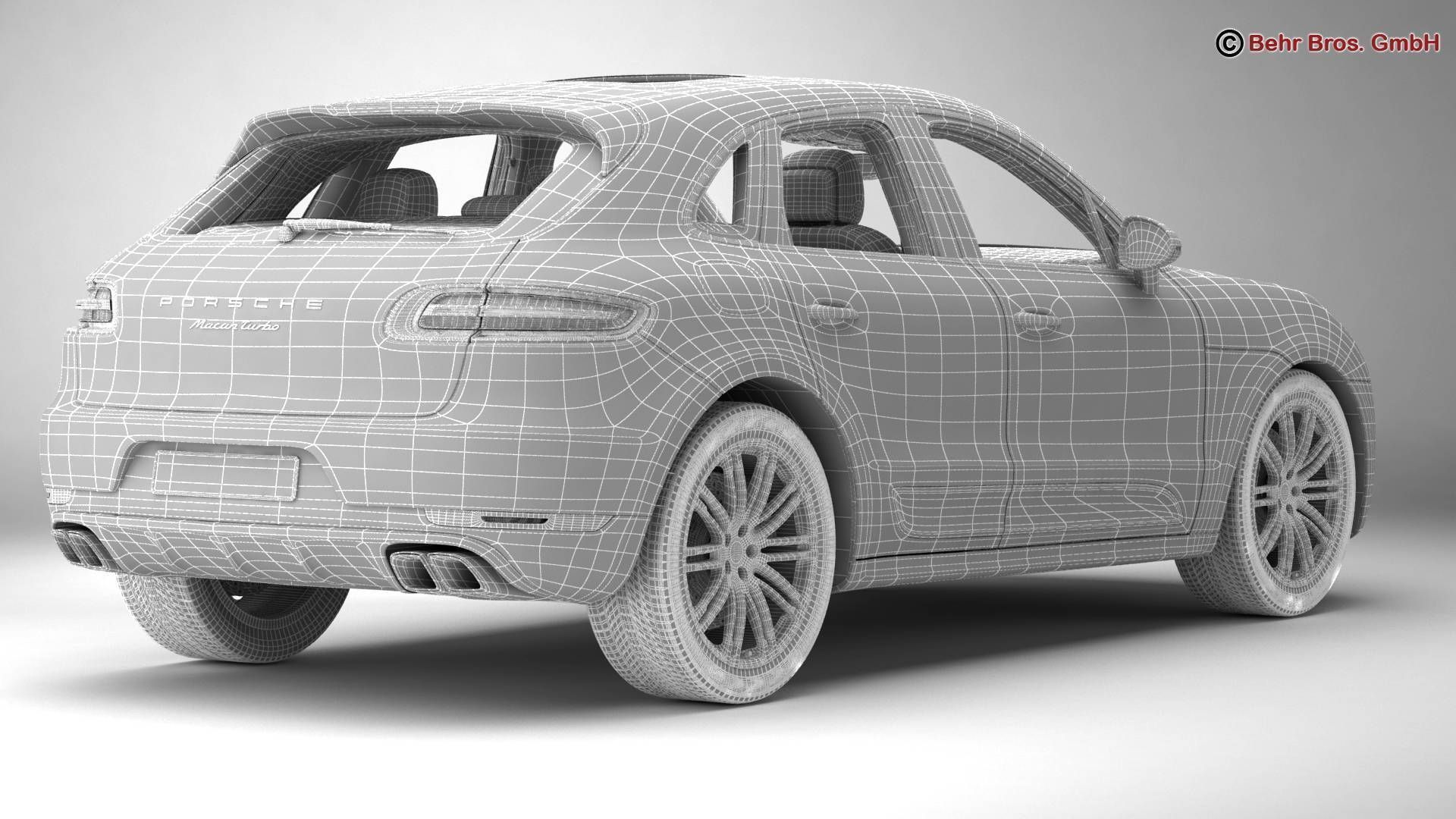 Porsche Macan Turbo 2015 3D model_17