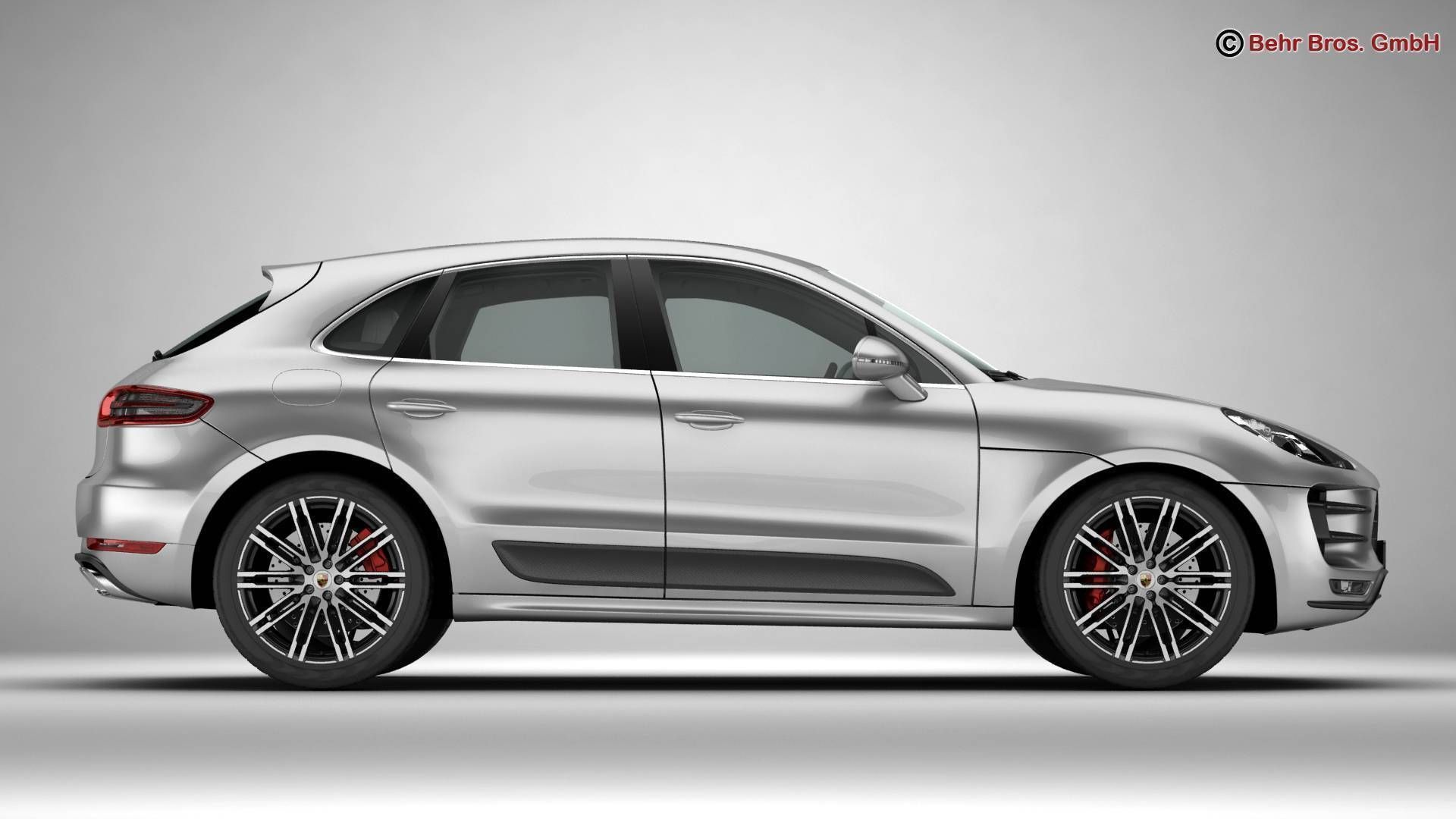 Porsche Macan Turbo 2015 3D model_5