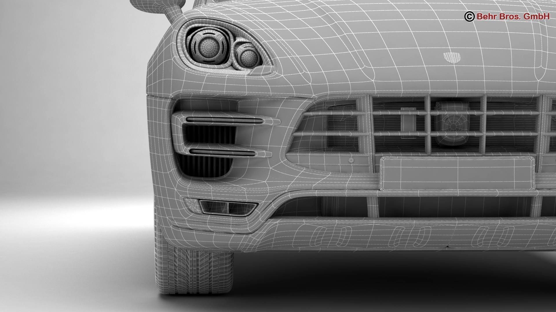 Porsche Macan Turbo 2015 3D model_21