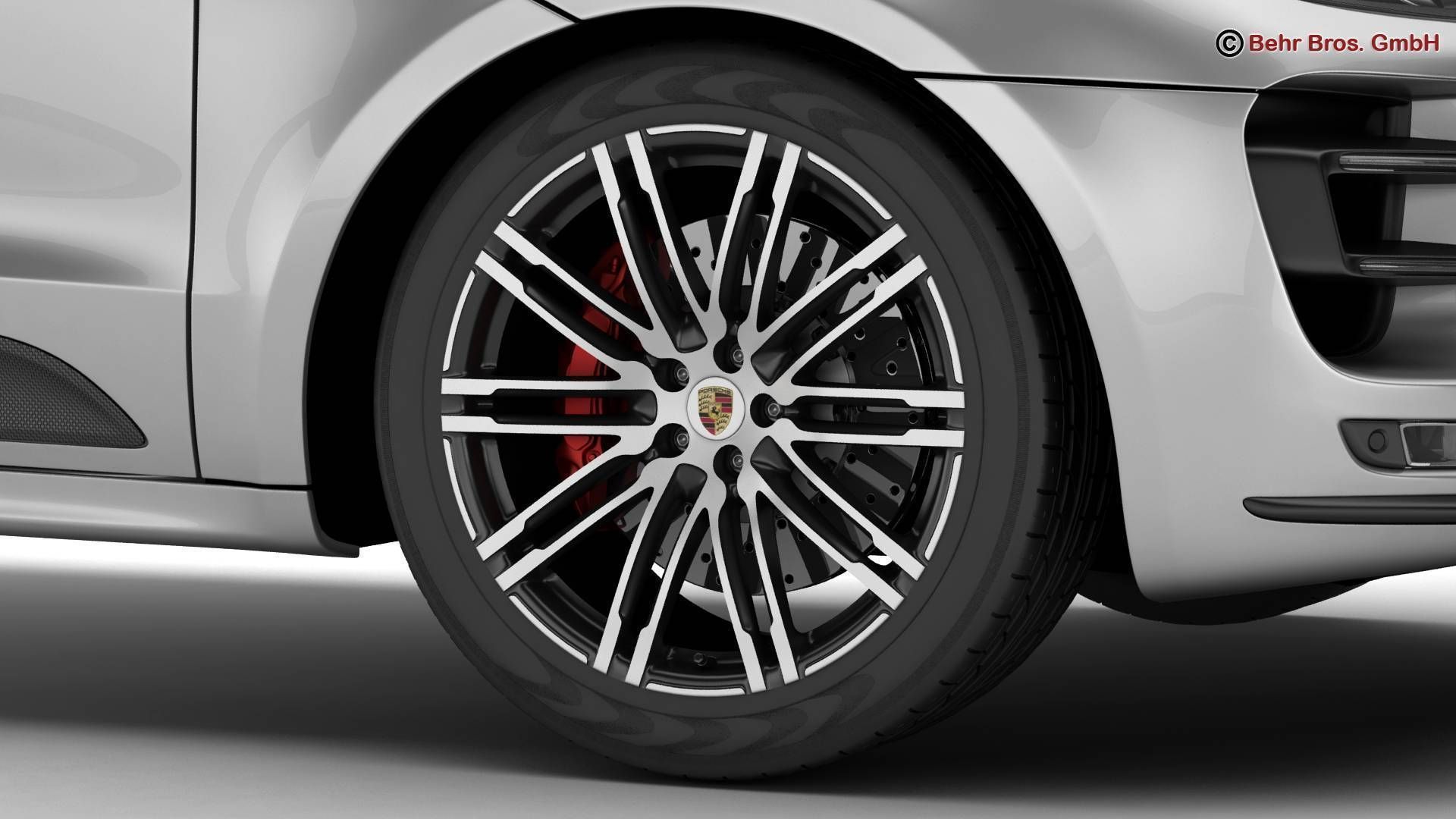 Porsche Macan Turbo 2015 3D model_8