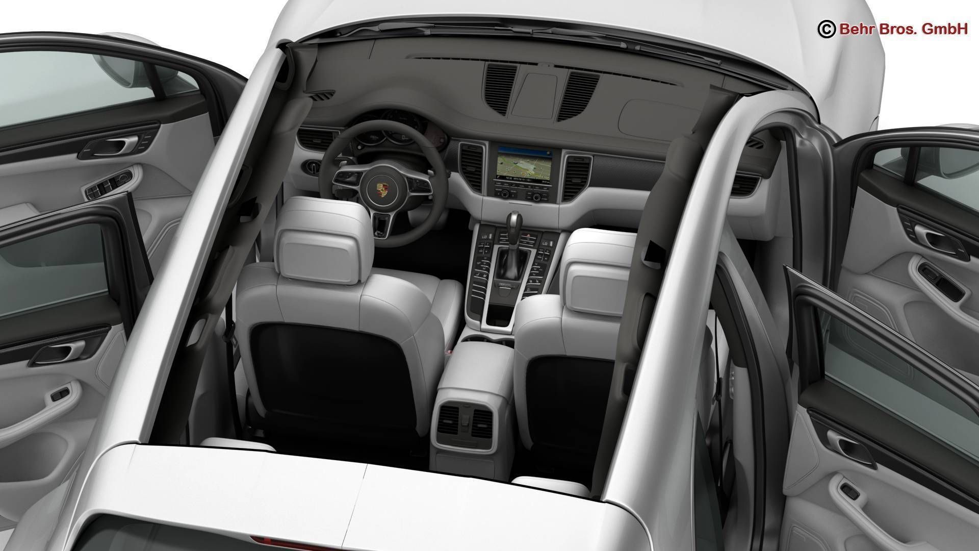 Porsche Macan Turbo 2015 3D model_12