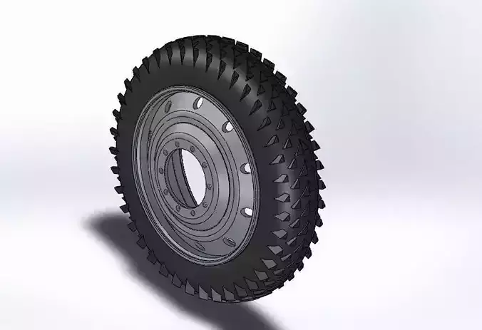Heavy-truck wheel 2