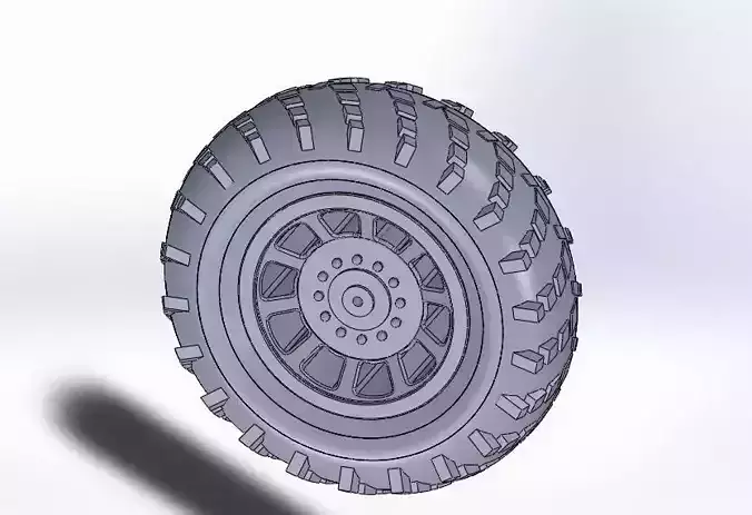 Heavy-truck wheel