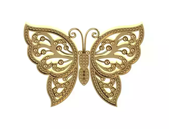 Butterfly jewelry logo