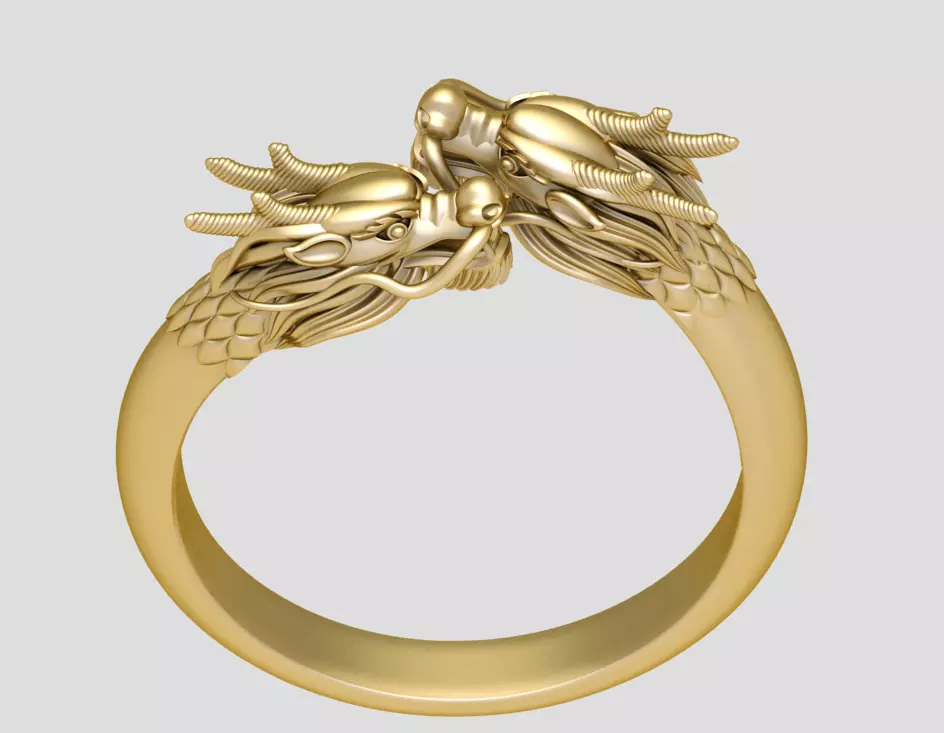 dragon jewelry 3D print model_0