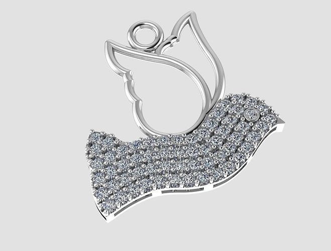 bird jewelry 3D print model