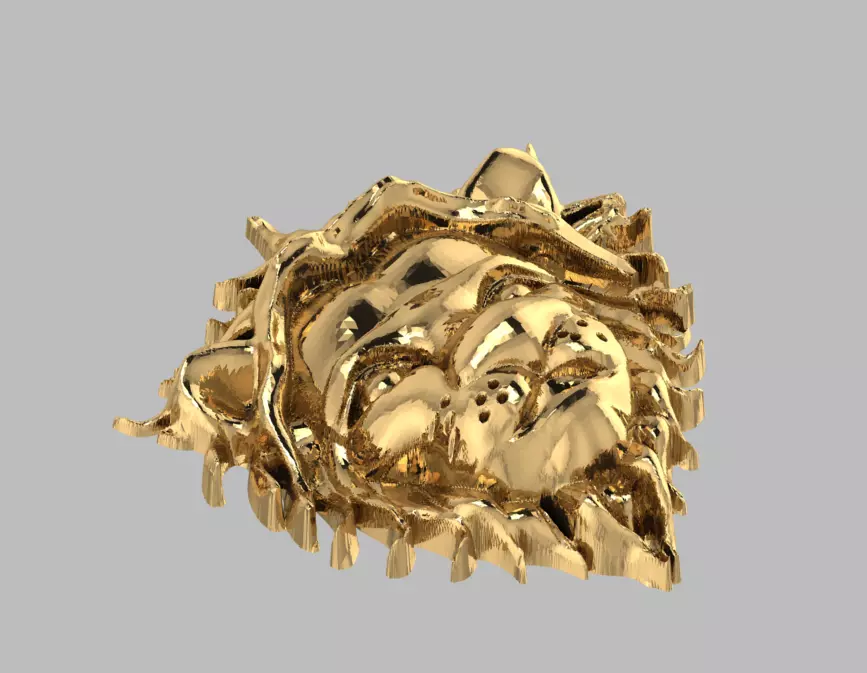 lion jewelry Free 3D print model