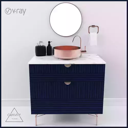 Wash basin Free 3D model