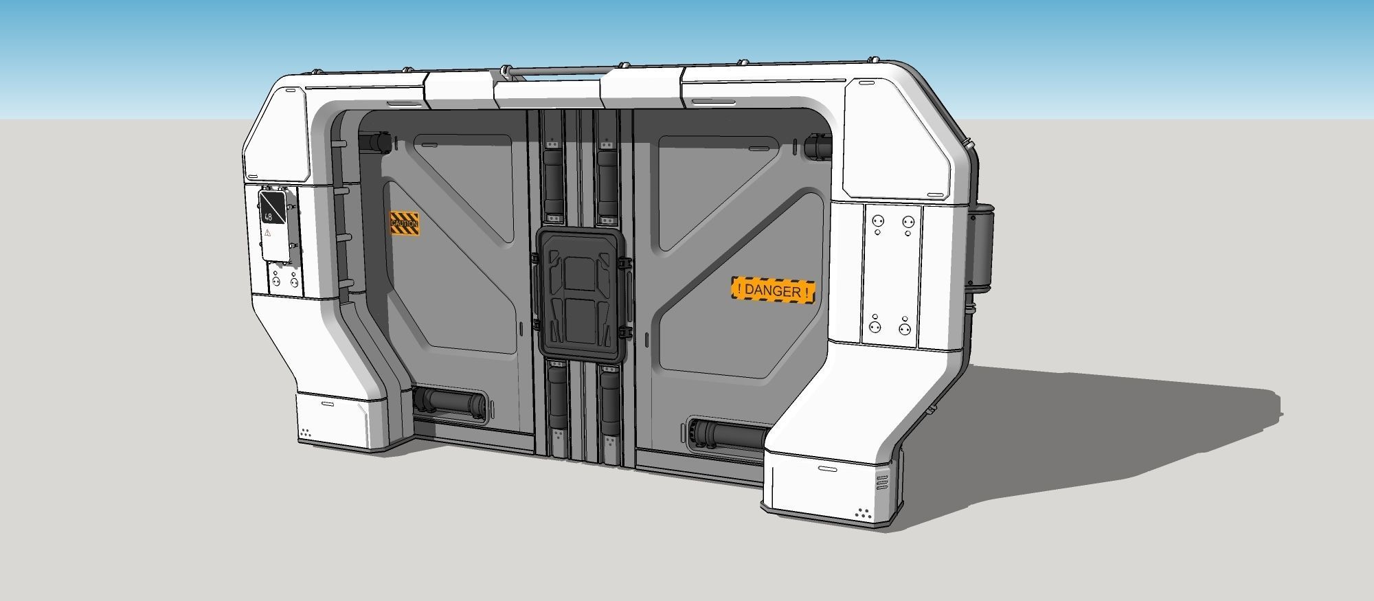 sci fi door 20 3D model_18