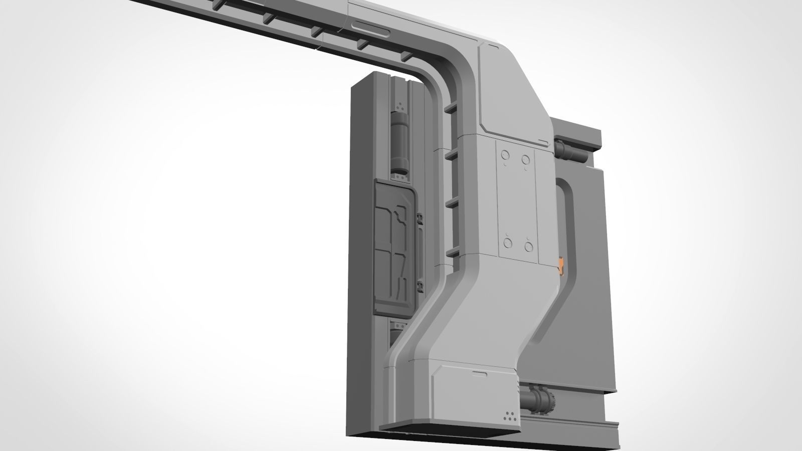sci fi door 20 3D model_17