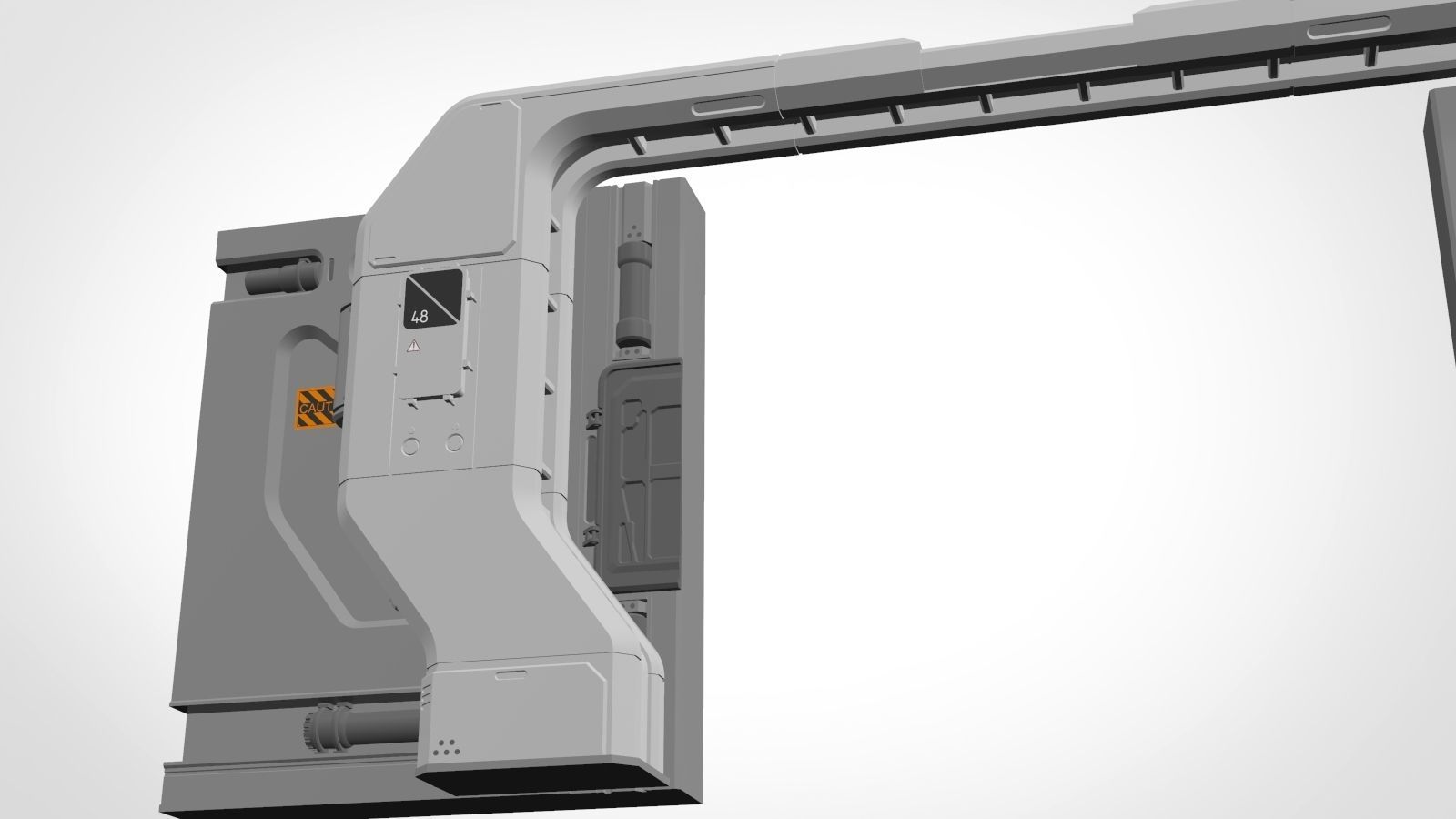 sci fi door 20 3D model_16